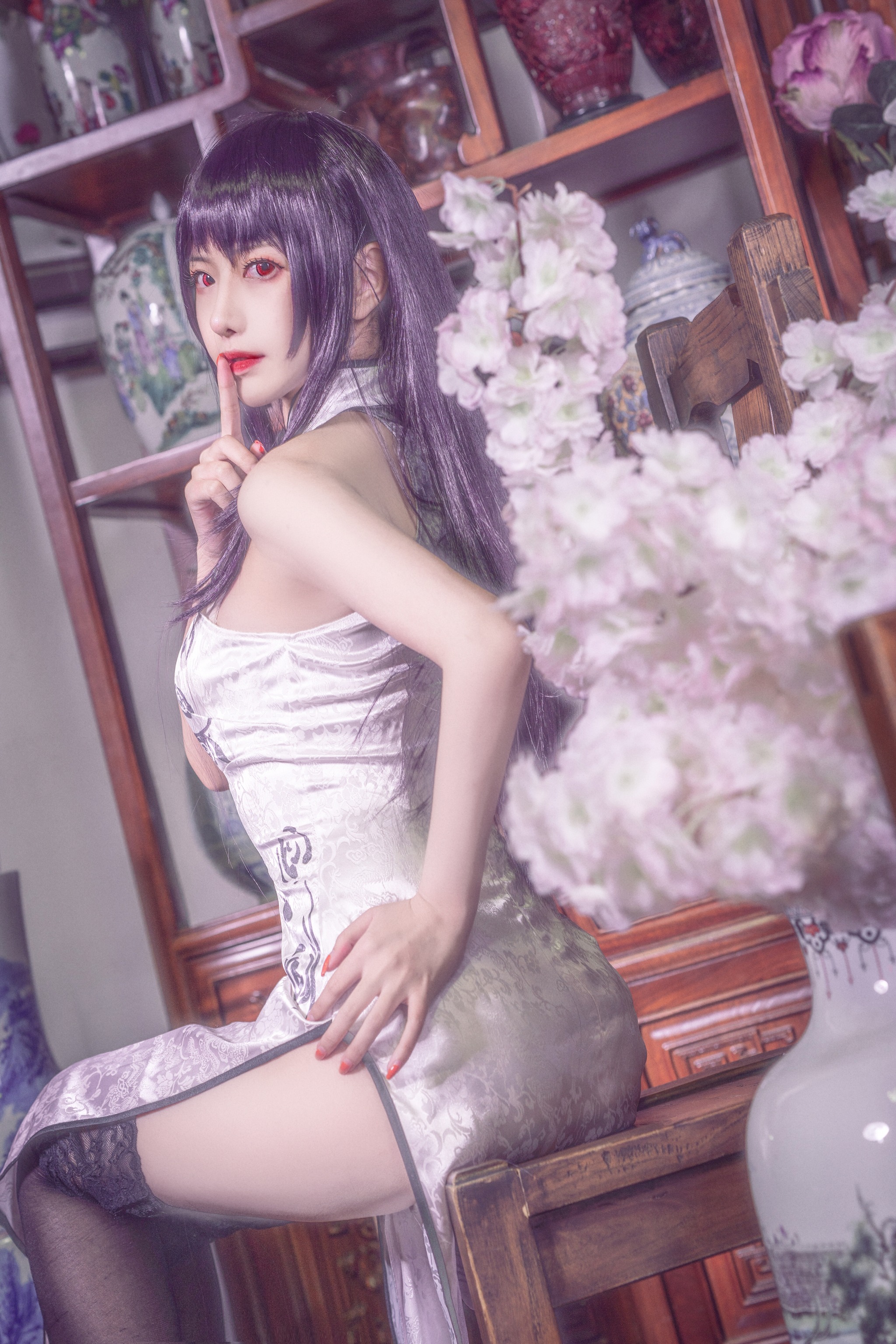 Shika小鹿鹿 - NO.045 学姐旗袍 [13P]-XikXak